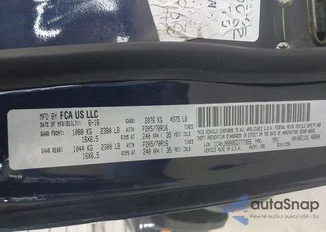 2016 Jeep Patriot Sport from USA, damaged, VIN 1C4NJRBB8GD777955